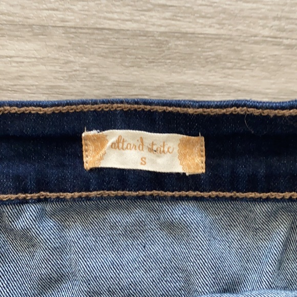 Altar’d State Dark Denim Skater Skirt - Picture 4 of 5